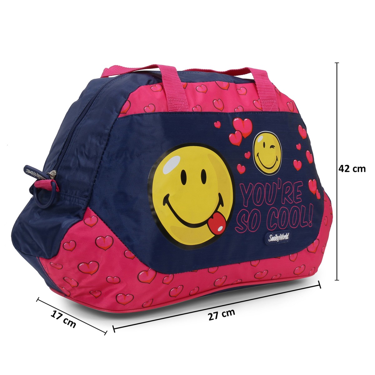 Smiley World Multi Utility Bag Multicolor 3Y+
