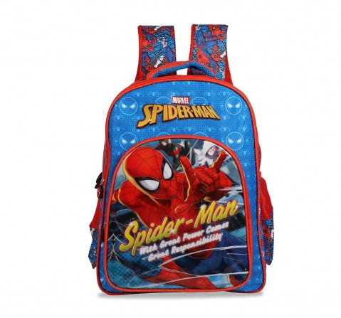 Excel Production Spiderman Thwipp Blue School Bag 36 Cm Bags for Age 3Y+ (Blue)