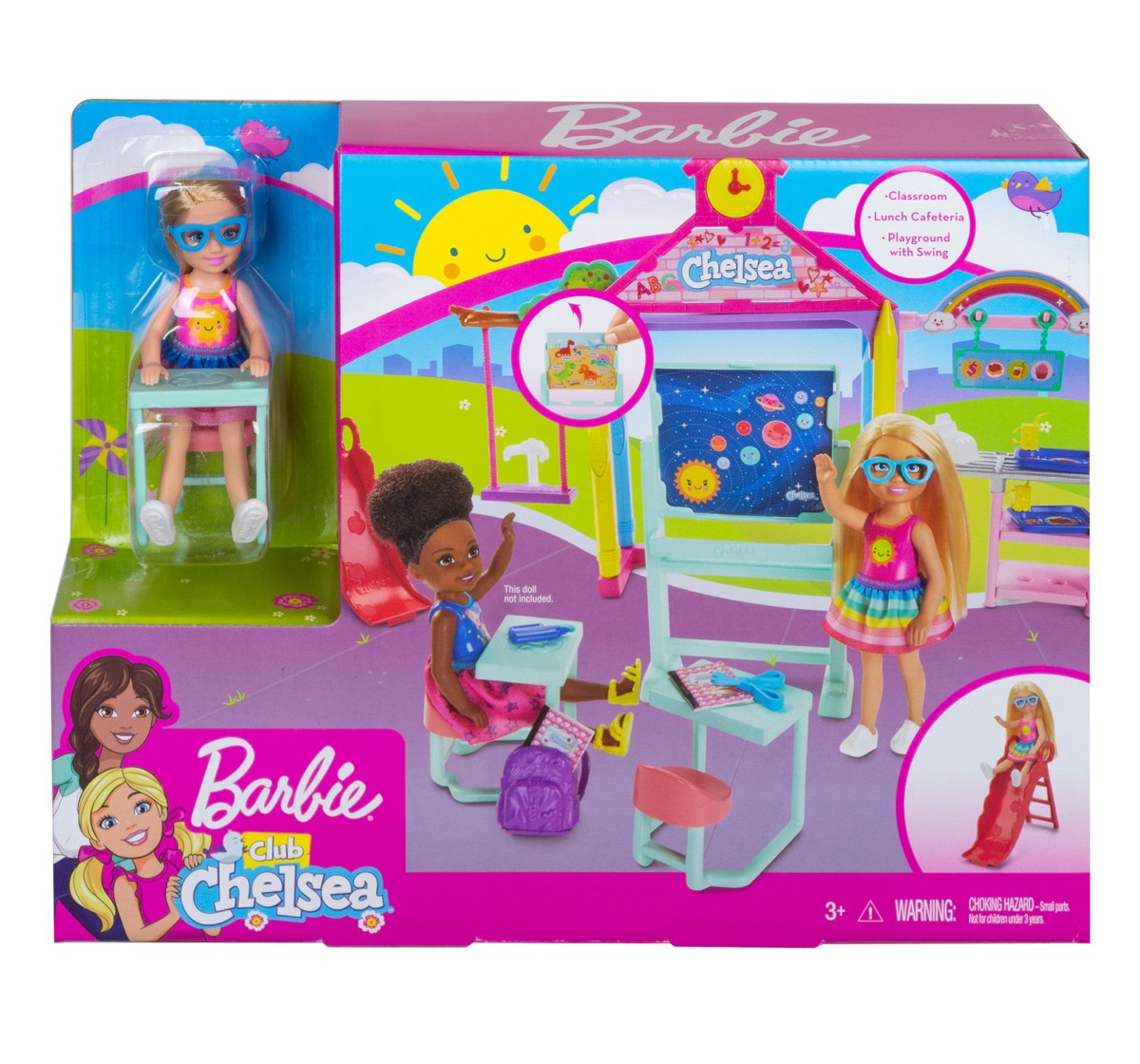 Barbie Chelsea Playset for  3Y+ (Multicolor)