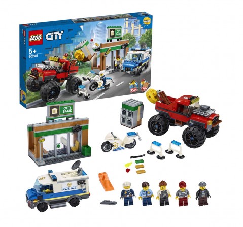 Lego City 60245 Police Monster Truck Heist Blocks for Kids age 5Y+ 