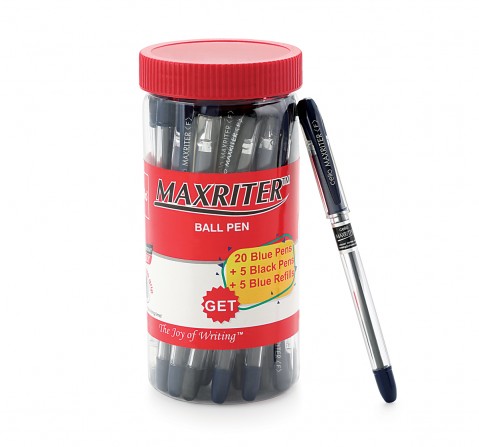 Cello Exam expert Pens Jar for smooth writing experience Blue 5Y+