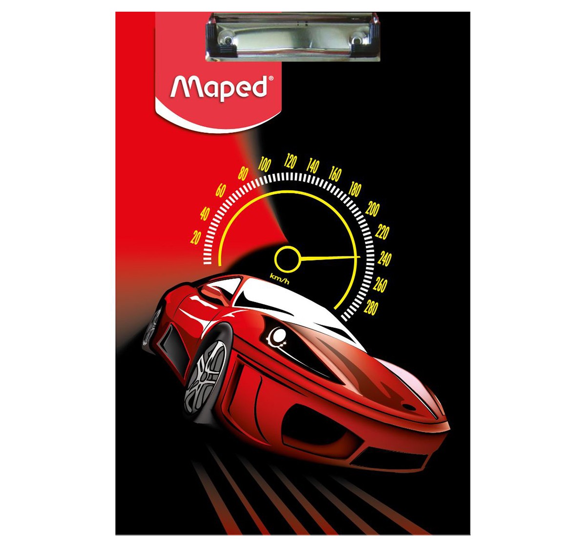 Maped Clip Boards Cars For 7Y+ (Red)