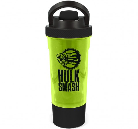 Marvel Story , Hulk,Young Adult Shaker Bottle  ,Bags for age 10Y+ ,850 ml  