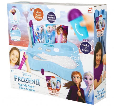 Disney Frozen2  Sparkle Snow Slime Station DIY Art & Craft Kits for age 5Y+ 