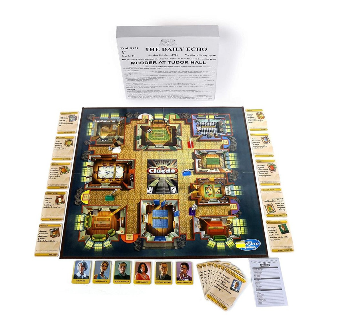 Hasbro Gaming Cluedo The Classic Detective Board Game For kids 7Y+, Multicolour