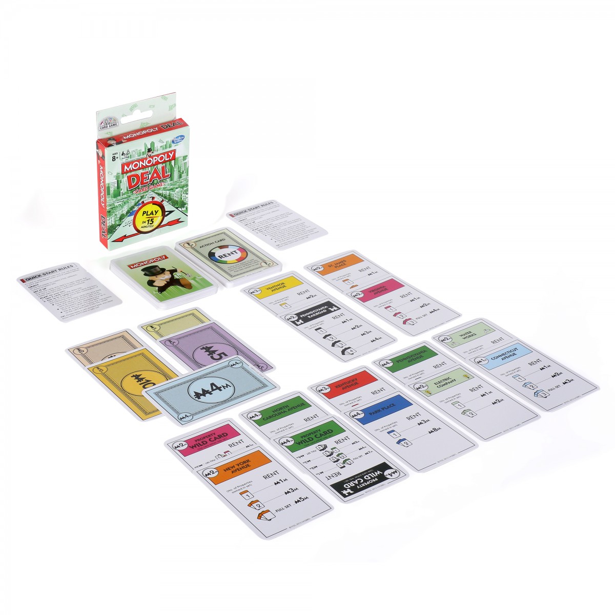 Monopoly Mono Deal Card Game Multicolor 8Y+