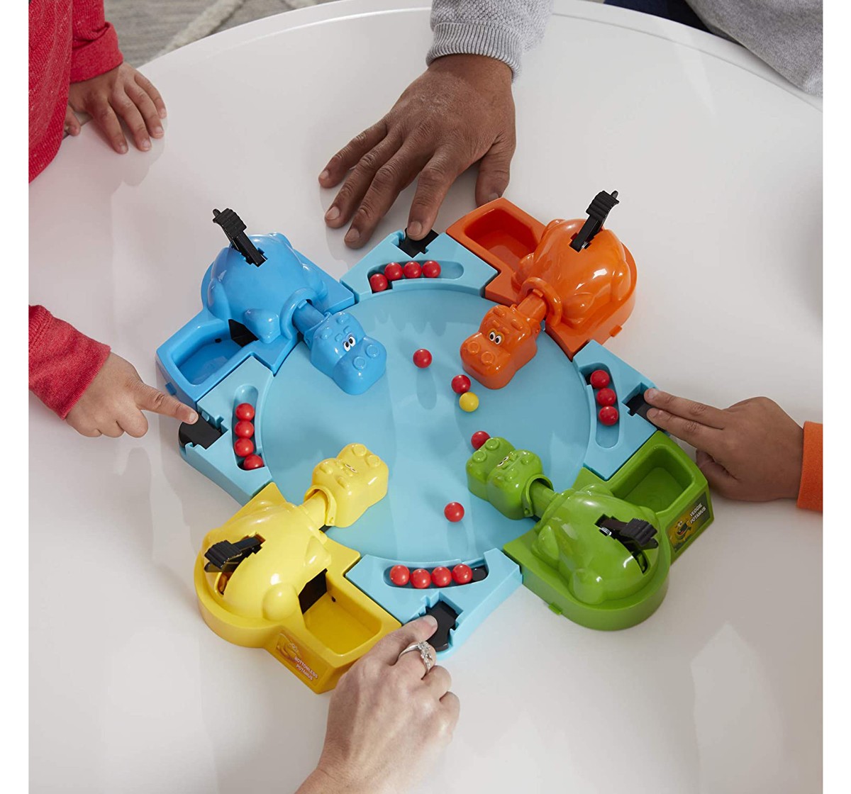 Hasbro Gaming Elefun & Friends Hungry Hungry Hippos Game Games for Kids age 4Y+ 