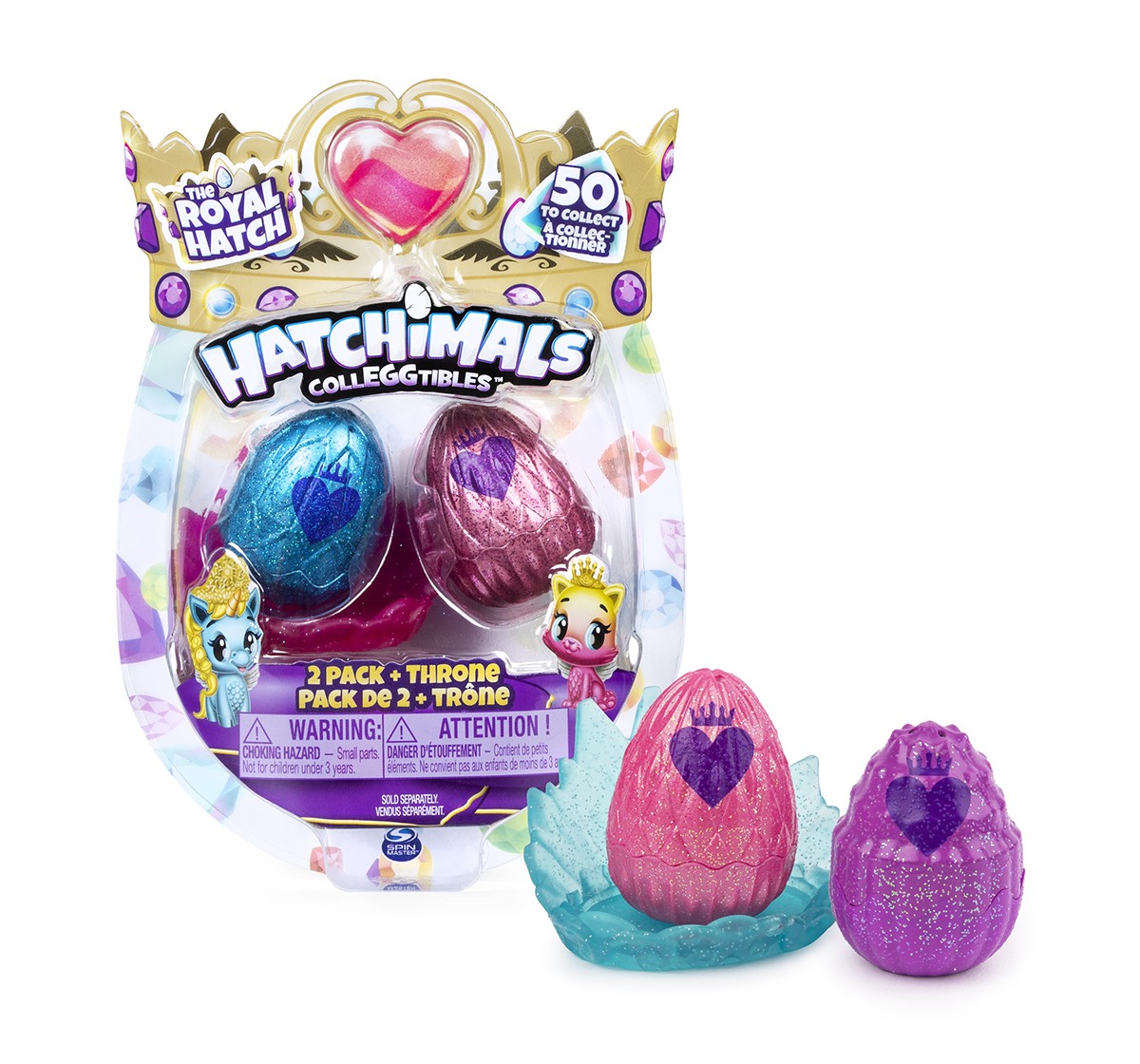 Hatchimals Colleggtibles Season 6 - 2 Pack + Nest Novelty for age 5Y+ - 18.41 Cm 