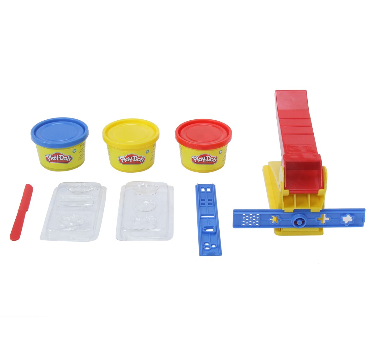 Play Doh Fun Factory Toolset Arts and Crafts Toy for Kids 3Y+, Multicolour