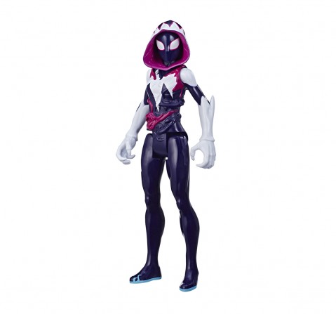 Marvel Spider-Man Maximum Venom Titan Hero Ghost-Spider Action Figure Toy, Inspired By The Marvel Universe, Blast Gear-Compatible Back Port, Ages 4 And Up 