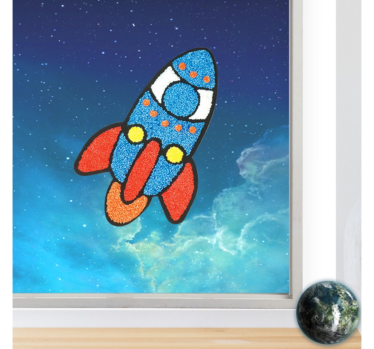 Window Art - Rocket