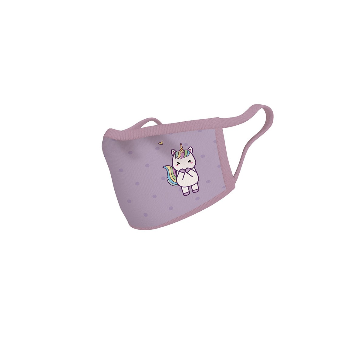 Rowan Unicorn Face Mask - Pack Of 1 Impulse Toys for Kids Age 4Y+ (Purple)