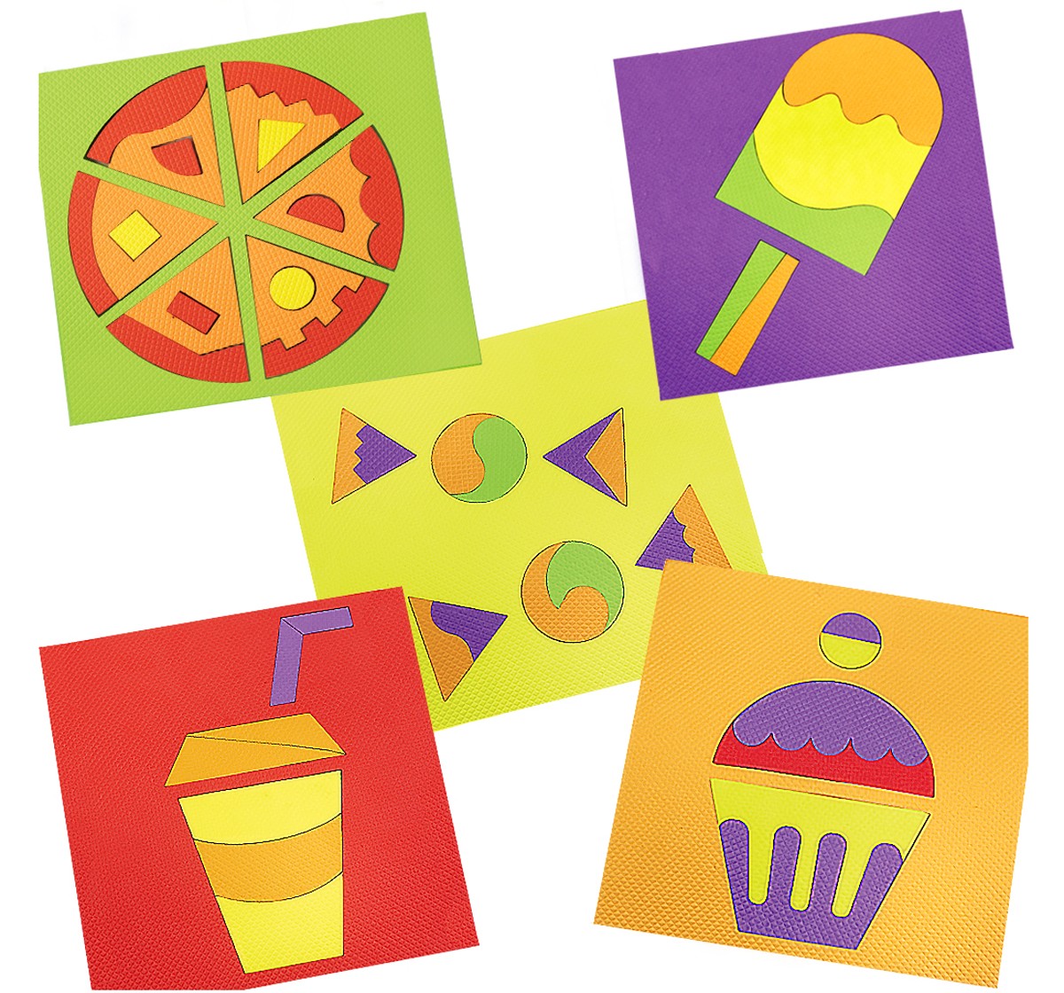 Imagimake Kiddido Make With Shapes Food for Kids, 3Y+(Multicolor)