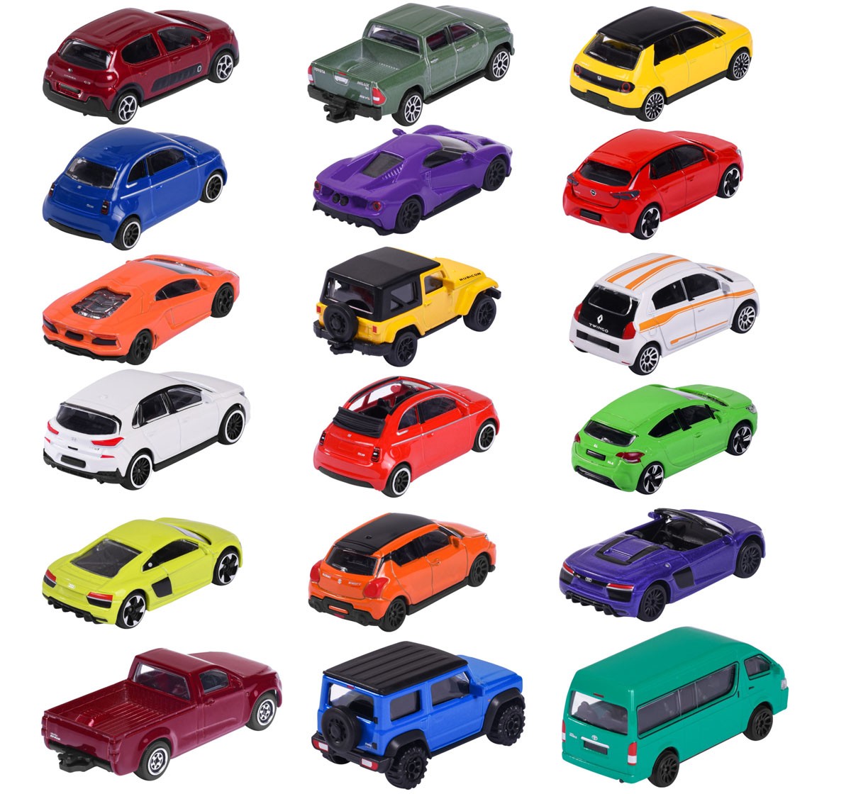 Majorette Street Cars 18, Diecast Vehicle, Collectible Model For Kids, 3Y+, Assorted