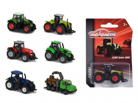 Majorette Farm 6, Diecast Vehicle, Collectible Model For Kids, 3Y+, Assorted