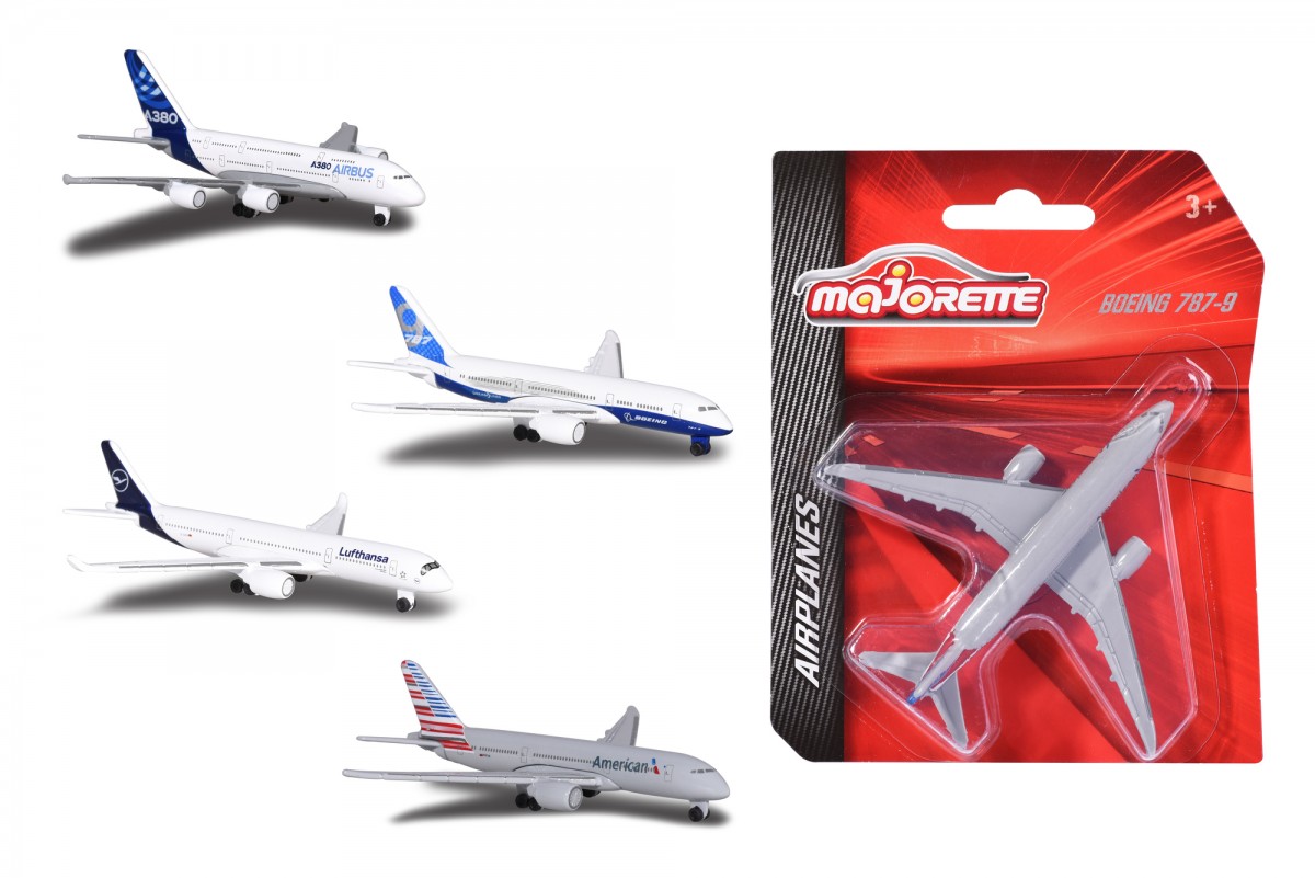 Majorette Airport License 4 13 Cm, Diecast Vehicle, Collectible Model For Kids, 3Y+, Assorted