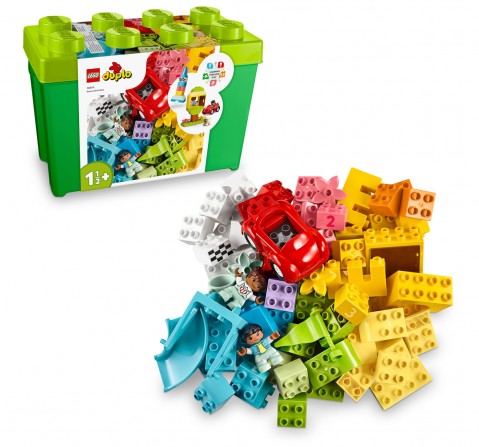 LEGO DUPLO Classic Deluxe Brick Box 10914 Building Toy (85 Pieces), 18M+