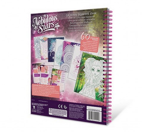 Nebulous Star Calming Coloring Book Stationary Multicolor 7Y+