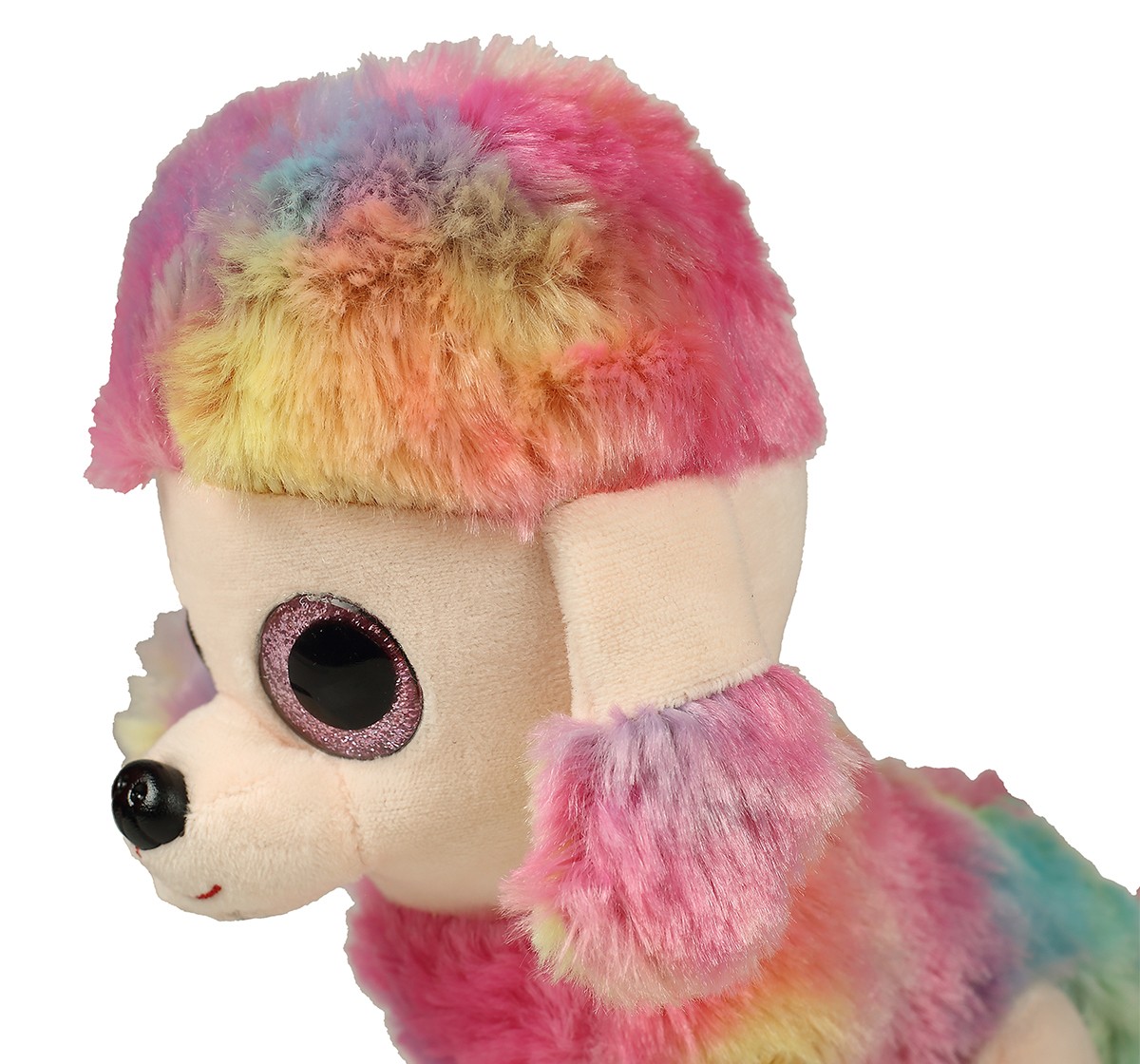 Soft Buddies Colorful Poodle 20Cm,  9M+ (Multicolor)