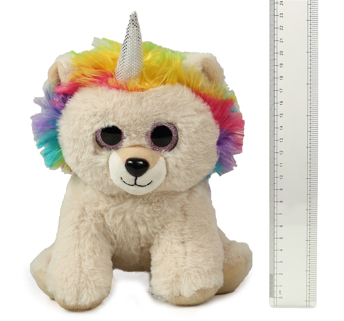 Soft Buddies Unicorn Lion 20Cm,  9M+ (Multicolor)