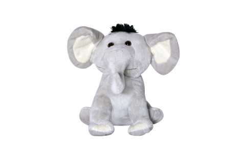 Softbuddies Elephant, 11In,  Soft Toys For Kids, 3M+, Multicolour