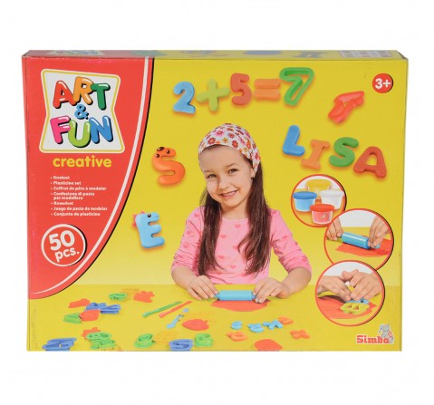 Simba Art and Fun Dough set Abc and Numbers Multicolor 3Y+