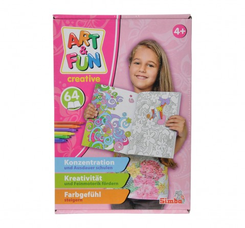 Simba Art and Fun Color Me Paint set Girl Multicolor 4Y+