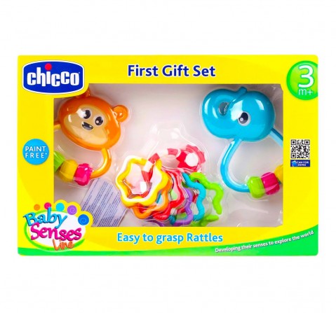 Chicco Play Set of Teethers & Rattles for Kids age 3M+ 