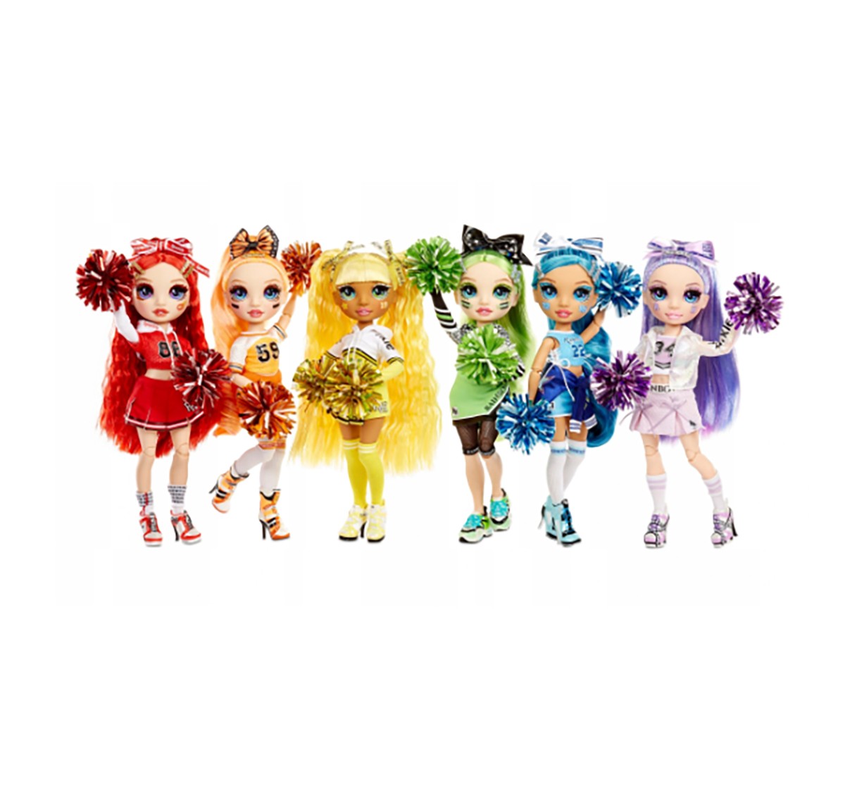 LOL Rainbow High Cheer Doll, Dolls & Accessories for age 3Y+ 