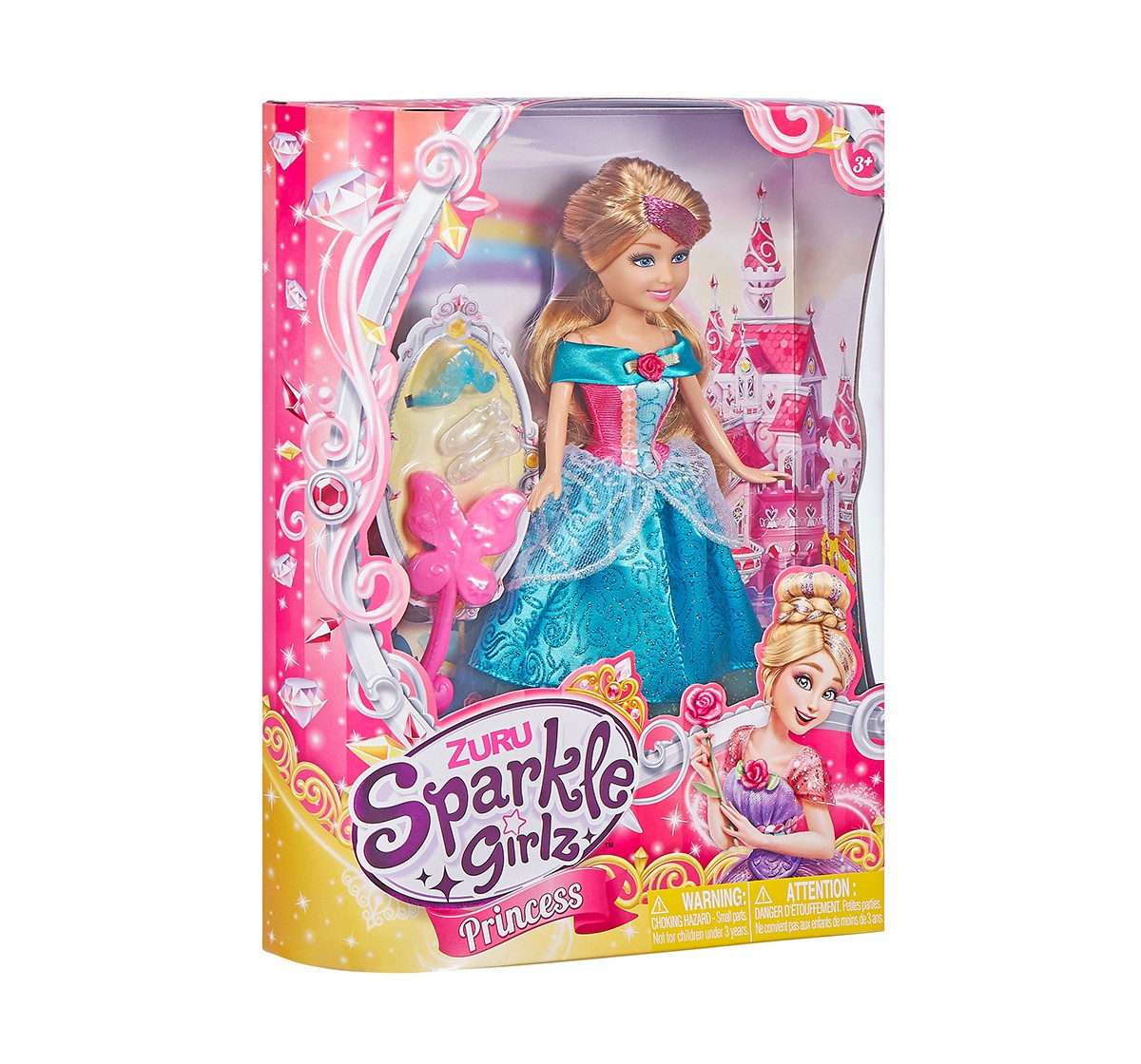 Sparkle Girlz Princess with Accessories Doll for age 3Y+ 