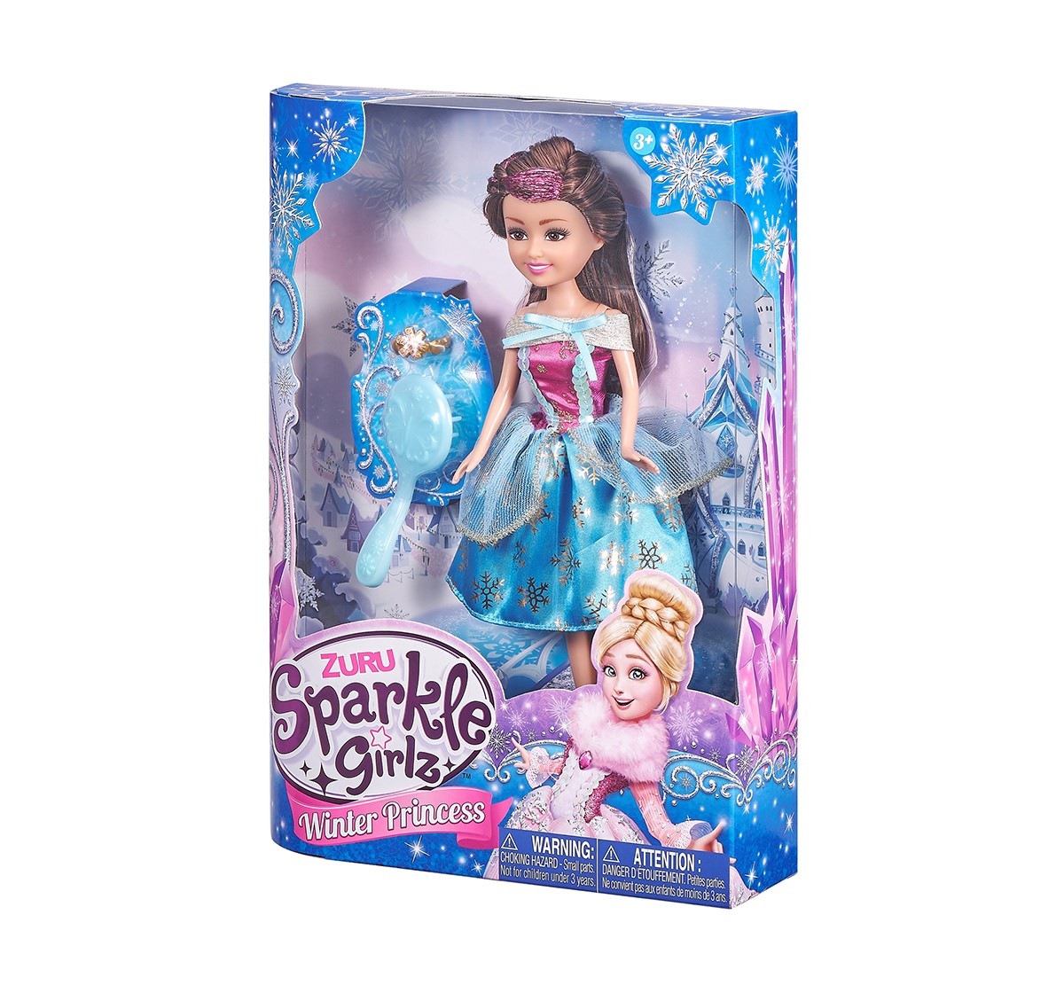 Sparkle Girlz Winter Princess  with Accessories Dolls  for age 3Y+ 