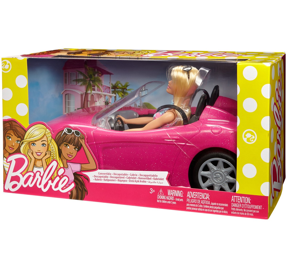 Barbie Doll & Vehicle, Dolls & Accessories for age 3Y+ 
