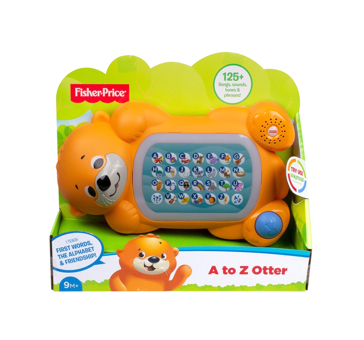 Fisher-Price Linkimals A To Z Otter, Learning Toys for Kids age 9M+ 