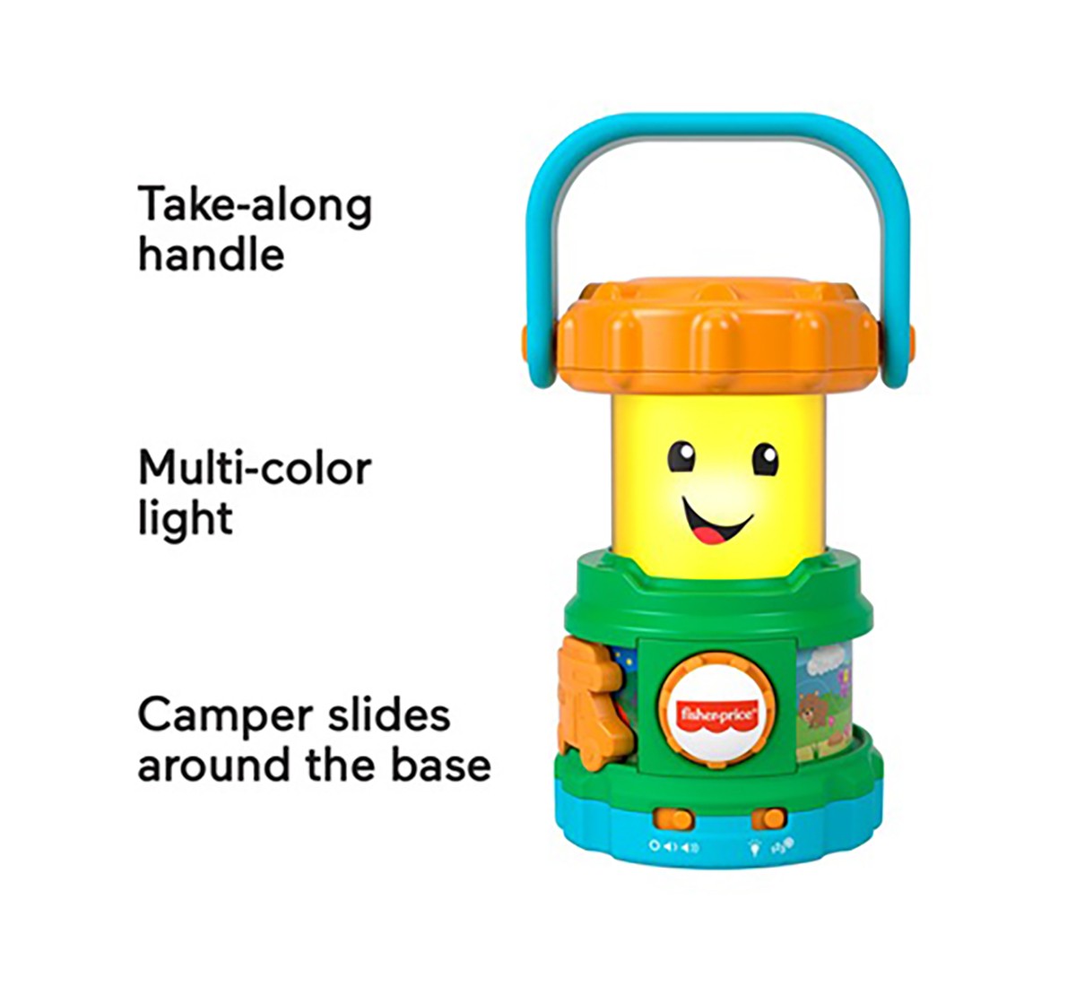 Fisher-Price  Laugh & Learn Lantern, Learning Toys for Kids age 6M+ 
