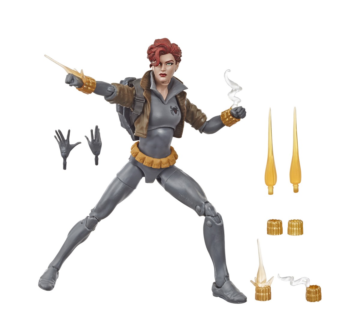 Hasbro Marvel Legends Series Walmart Exclusive 6-inch Collectible Black Widow Action Figure Toy, Premium Design, Accessories, Ages 4 And Up 