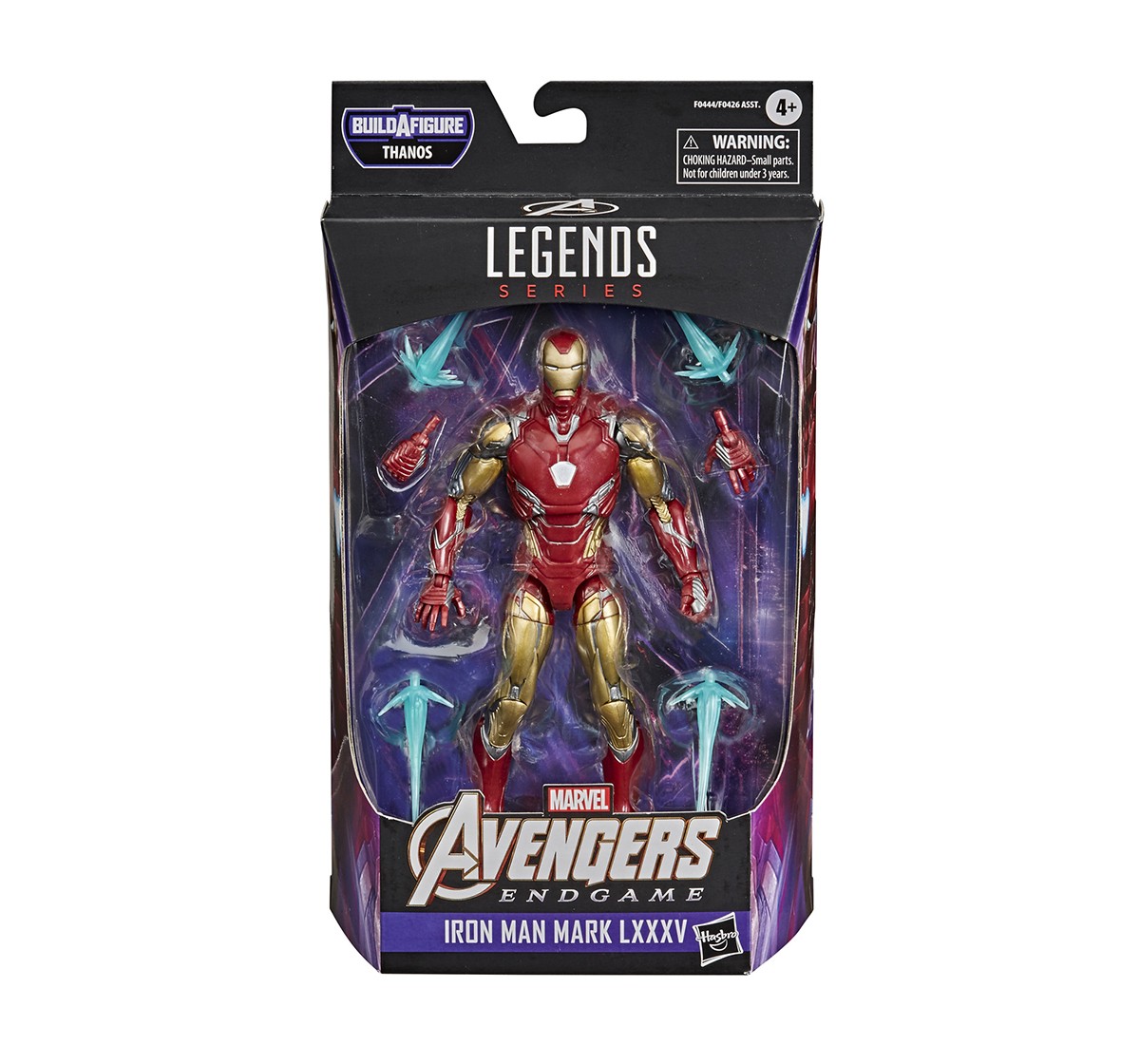 Hasbro Marvel Legends Series Avengers 6-inch Collectible Action Figure Toy Iron Man Mark LXXXV, Premium Design and 4 Accessories Action Figures for age 4Y+ 