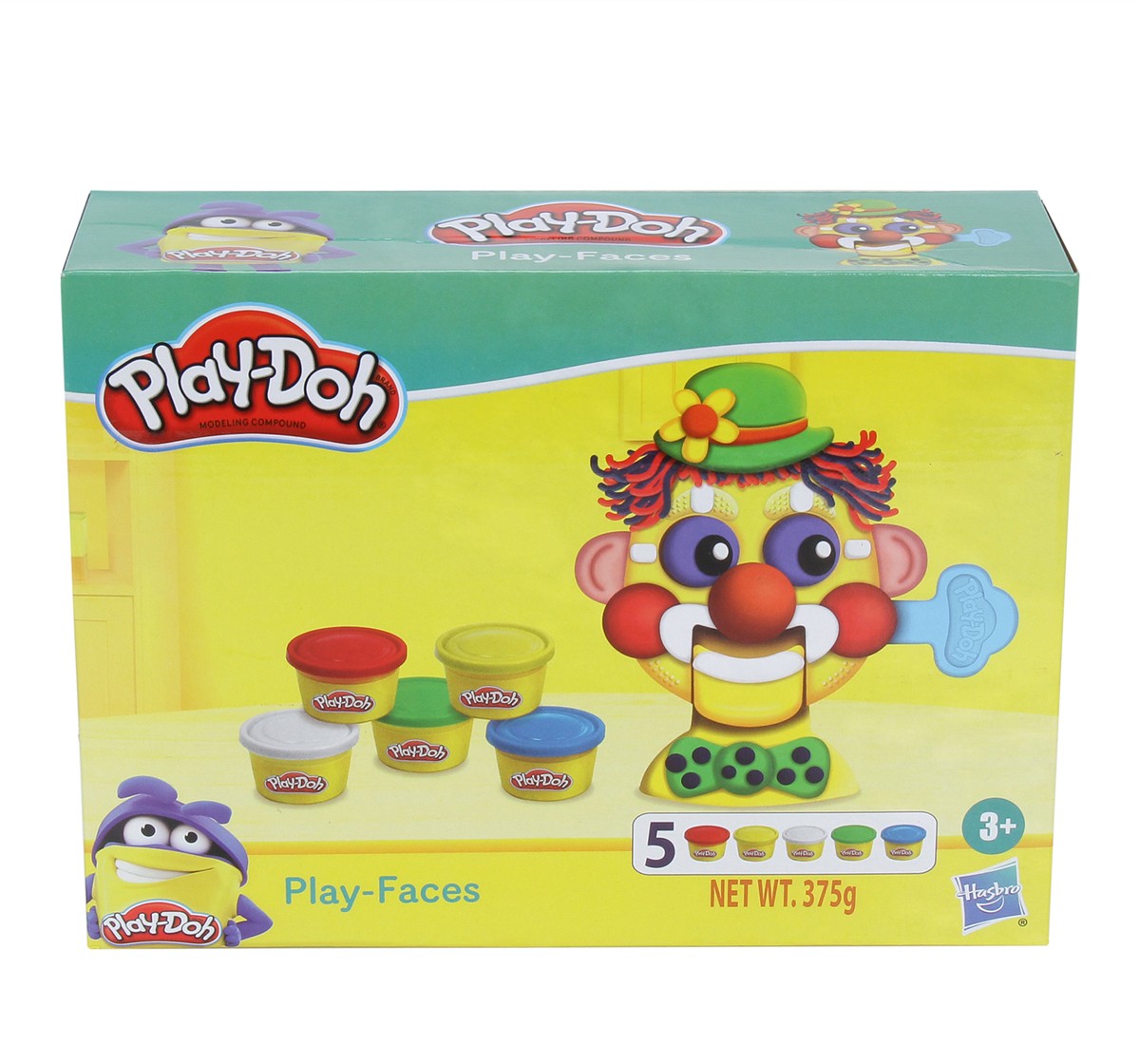 Play Doh Play Faces Activity Toy for Kids 3Y+, Multicolour
