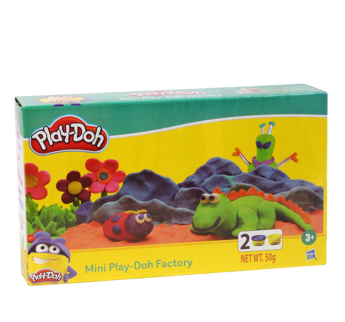 Play Doh Mini Fun Factory Toolset for Kids 3Y+, Multicolour
