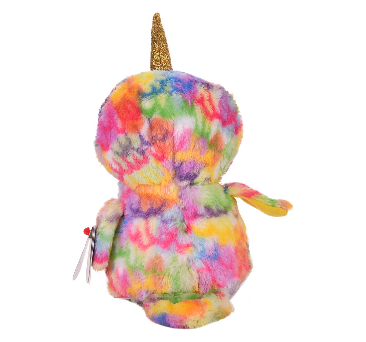 Ty Beanie Boo Enchanted - owl with horn reg Quirky Soft Toys for Kids age 3Y+ - 15 Cm 