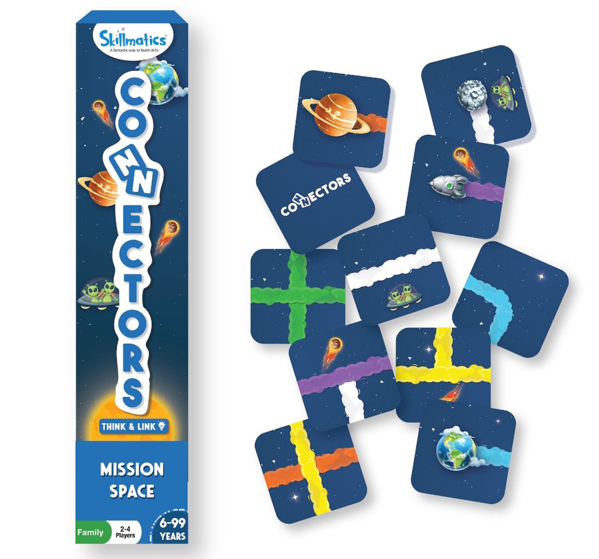 Skillmatics Connectors Mission Space Paper travel game Multicolor 3Y+