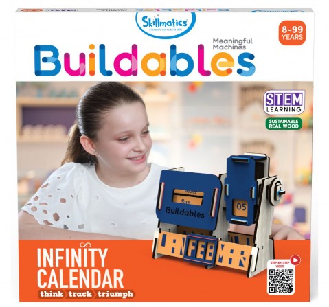 Skillmatics Buildables Infinity Calendar Build & Learn Multicolor 3Y+