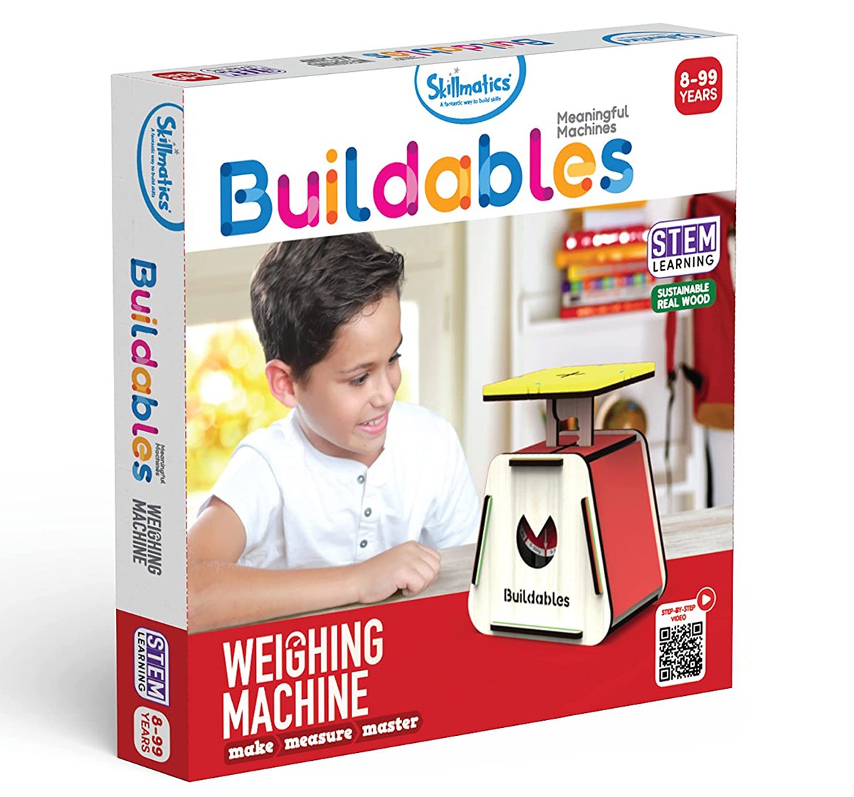 Skillmatics Buildables Weighing Machine Build & Learn Multicolor 3Y+