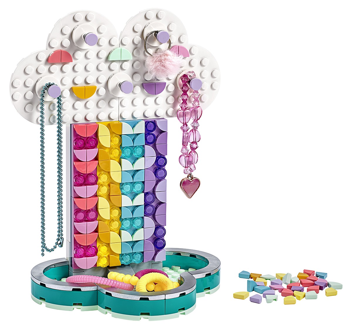 LEGO 41905 Rainbow Jewelry Stand Lego Blocks for age 6Y+ 