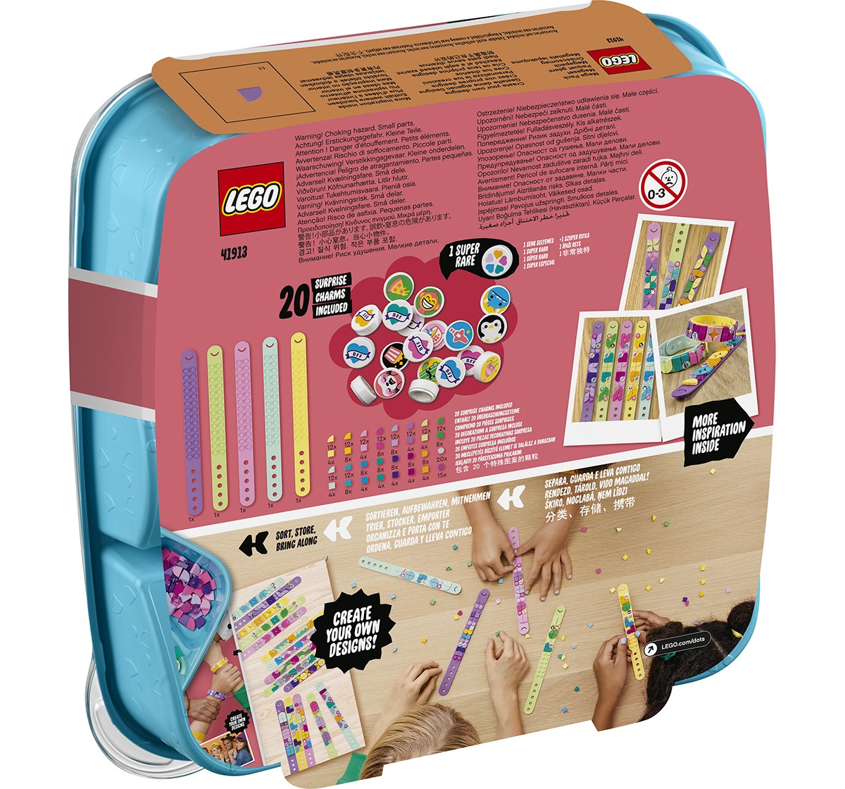 LEGO 41913 Bracelet Mega Pack Lego Blocks for age 6Y+ 