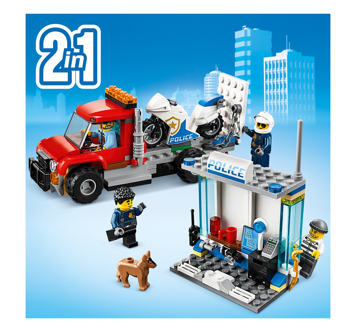 LEGO 60270 Police Brick Box V29 Lego Blocks for Kids age 5Y+ 