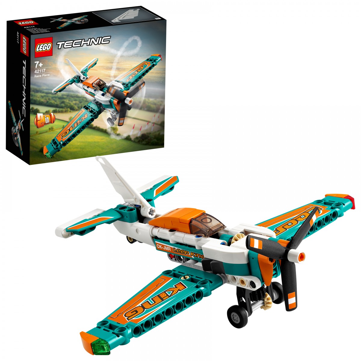 Lego Race Plane Lego Blocks for Kids Age 7Y+