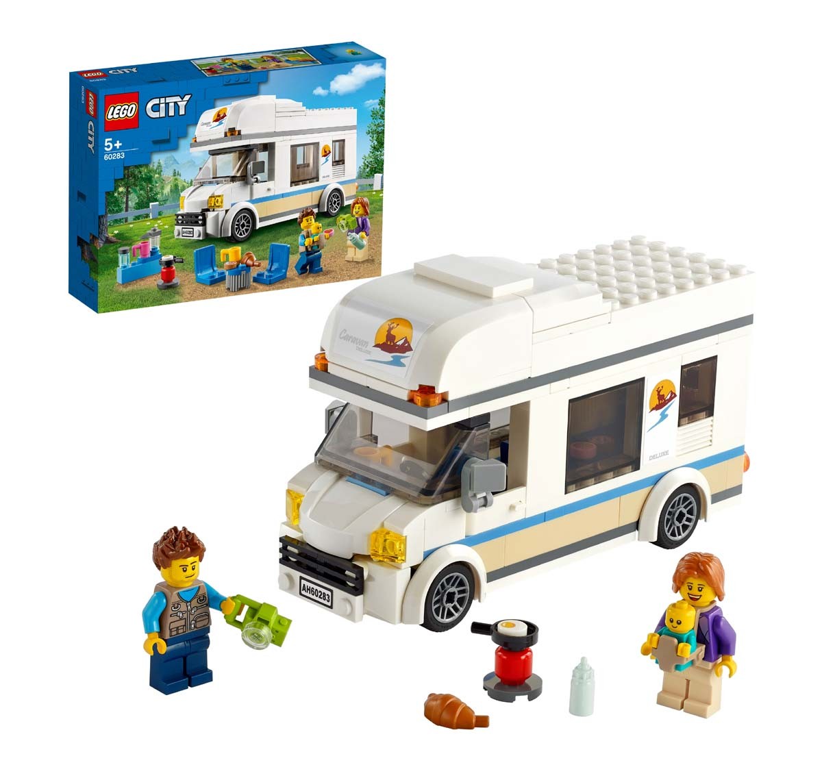 Lego Holiday Camper Van Lego Blocks for Kids Age 5Y+