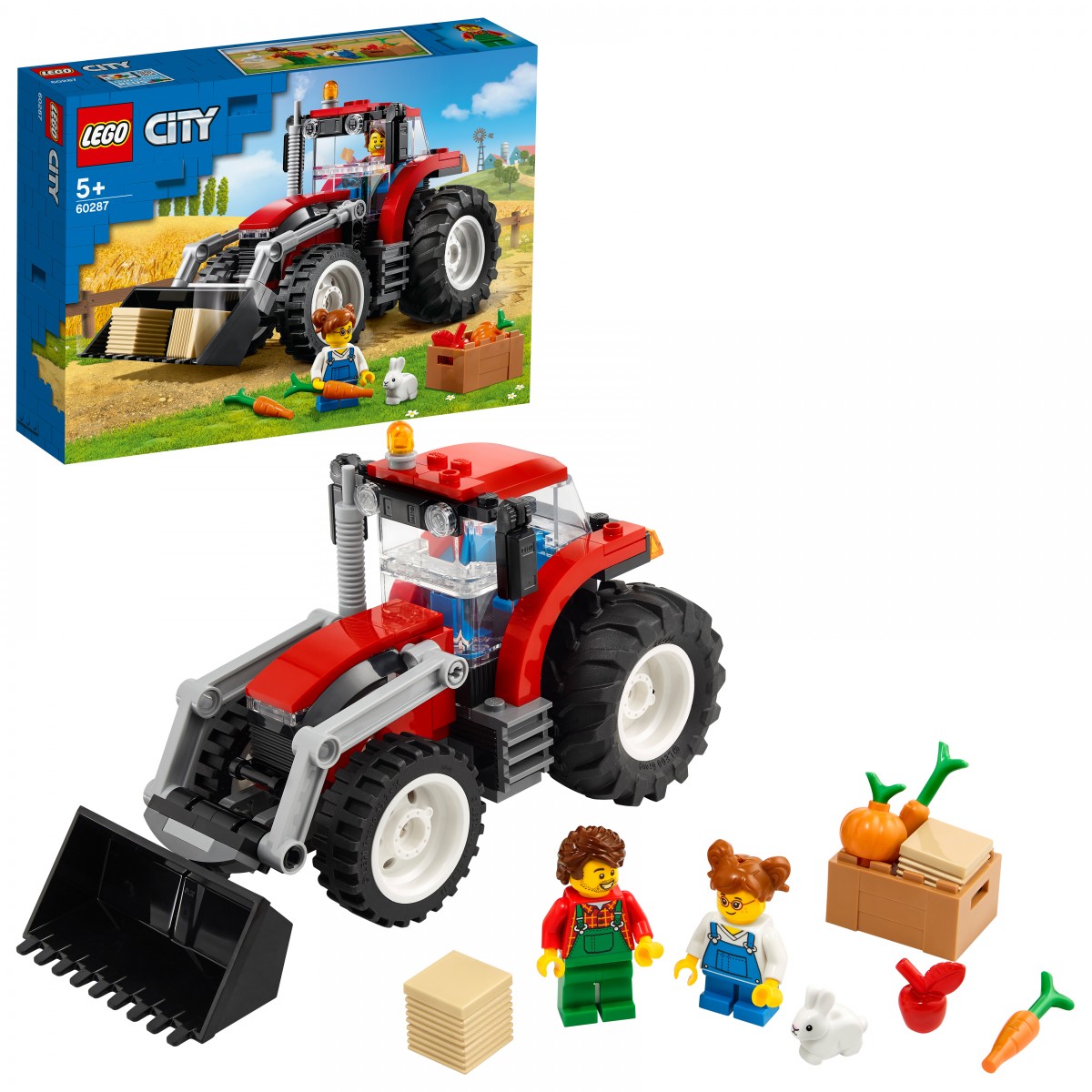 Lego Tractor Lego Blocks for Kids Age 5Y+
