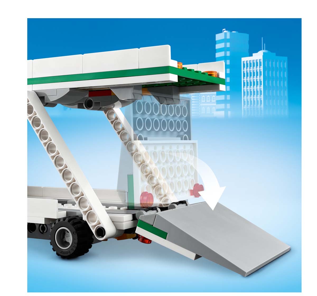 Lego Car Transporter Lego Blocks for Kids Age 5Y+