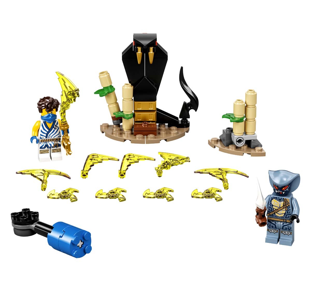 Lego Epic Battle Set - Jay Vs. Serpentine Lego Blocks for Kids Age 6Y+